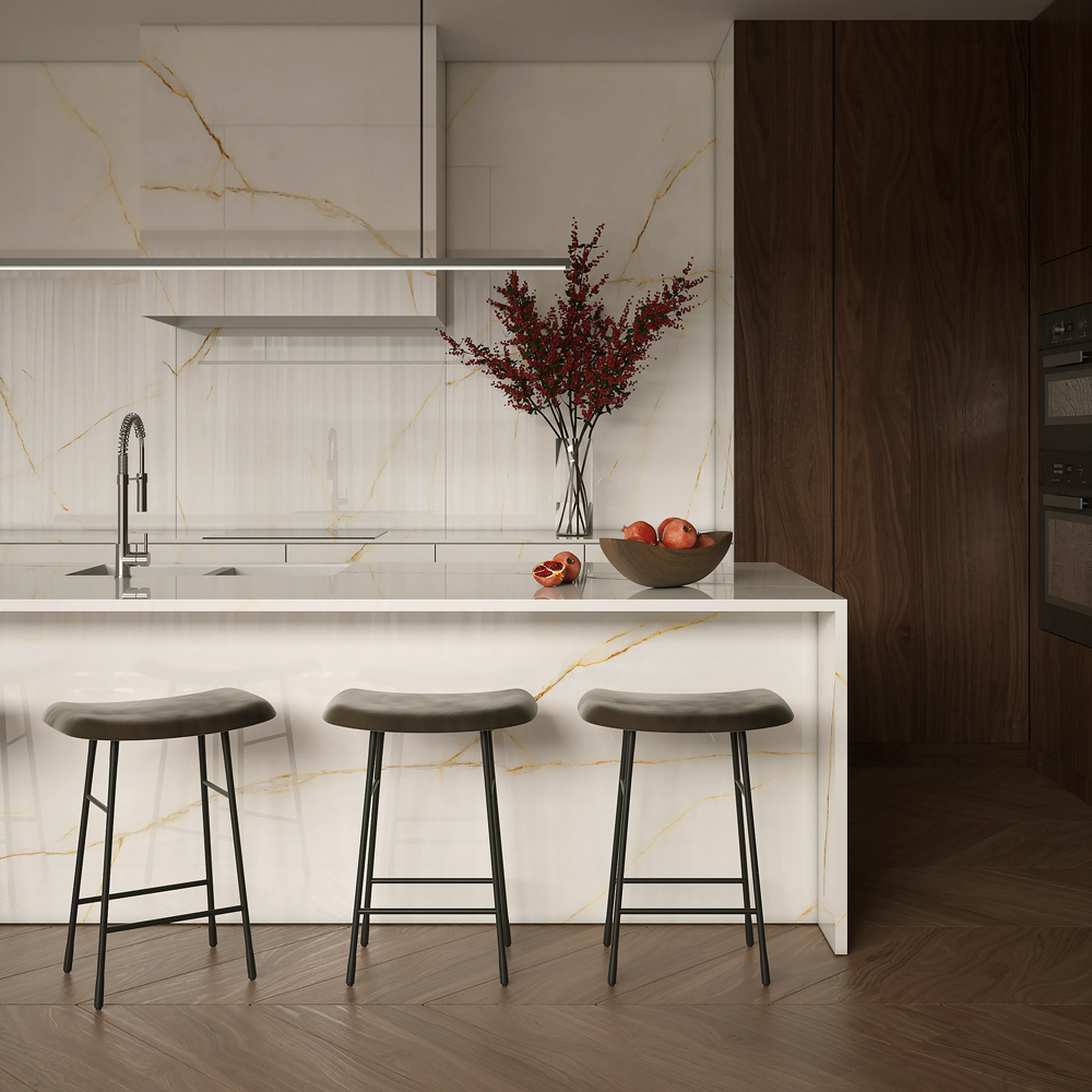 Cristallo Gold Laminam