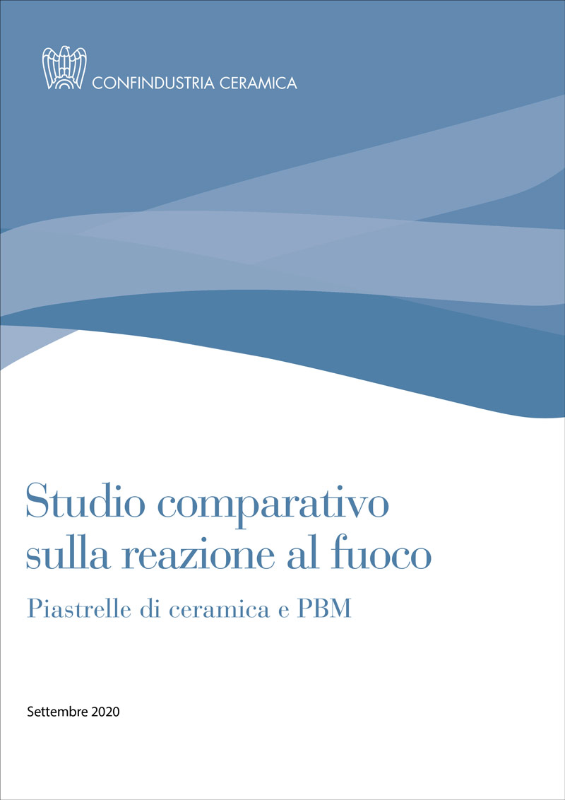 Studio comparativo sulla reazione al fuoco piastrelle di ceramica e PBM