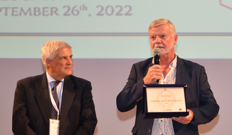 Carrelage Bertrand au Cersaie 2022