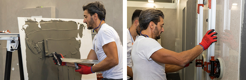 Posatori di ceramica professionisti