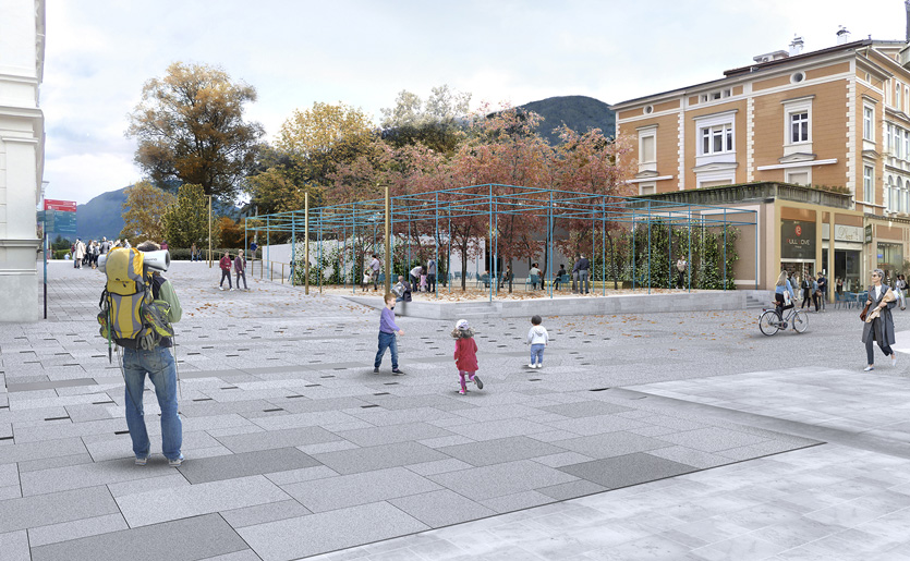 TSPOON Freespace, riqualificazione di Corso della Libertà superiore | Merano (BZ) | 2022