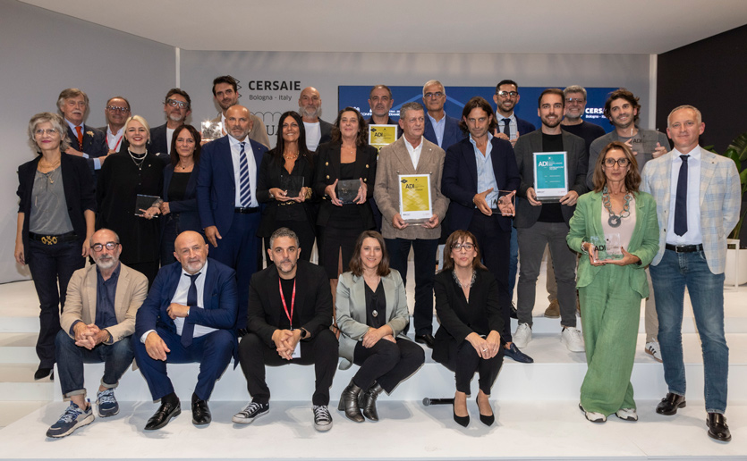 I Premiati con gli ADI Awards a Cersaie 2024 