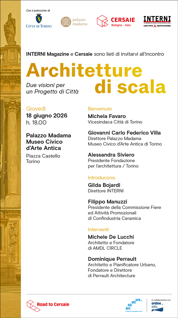 Road to Cersaie, Torino 18 giugno 2026